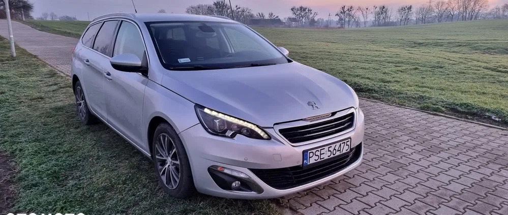 peugeot Peugeot 308 cena 32999 przebieg: 203000, rok produkcji 2014 z Śrem